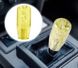 1pc Bubble Crystal Car Gear Shift Knob Manual Gear Stick Lever Knob