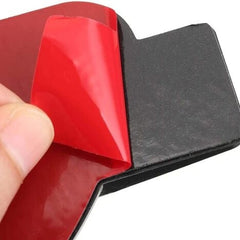 2Pcs BLACK Car Side Fender Vent Hood Scoop Air Intake Flow Fender Decorative Cover Trim