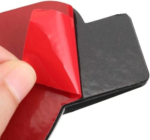 2Pcs BLACK Car Side Fender Vent Hood Scoop Air Intake Flow Fender Decorative Cover Trim