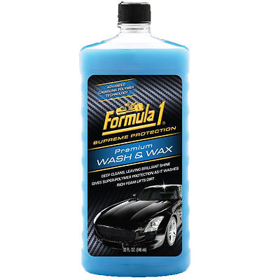 Formula 1 - Premium Wash & Wax with Polymer Protection - 946ml
