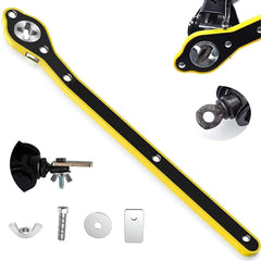 Car Tyre Jack Ratchet Wrench 360° Labor Saving Handle For Scissor Jack & Tire Change