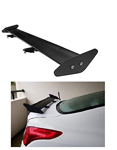 1pc 110CM 43'' Universal Aluminum Lightweight GT Rear Hatchback Racing Spoiler Wing