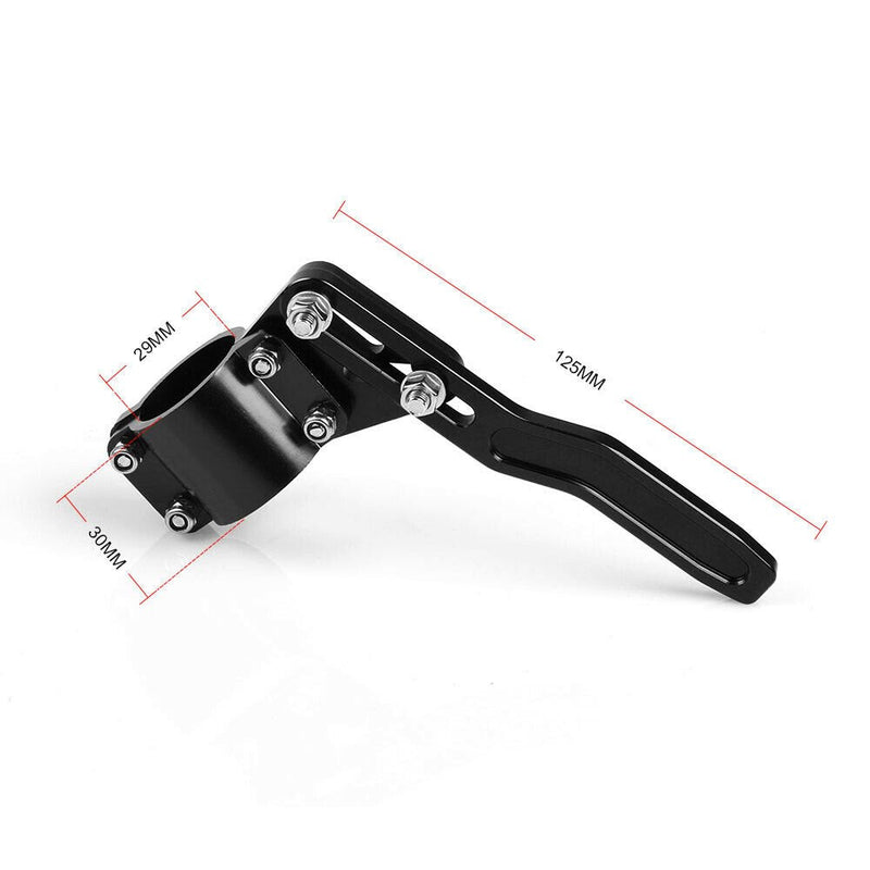 1pc Black Car Styling Adjustment Steering Wheel Turn Rod Extension Tool Signal Lever Position Up Kit