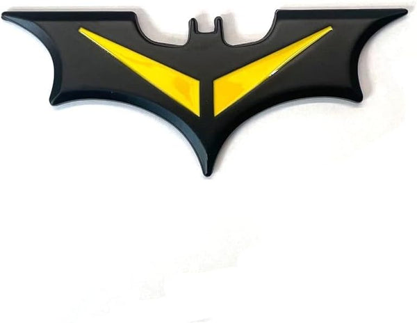 1Pc Color 3D Car Bat Metal Emblem Sitcker And Decal Decoration Halloween Birthday Gift Automotive Accessories