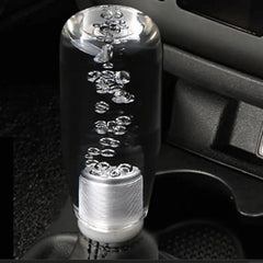 1pc Bubble Crystal Car Gear Shift Knob Manual Gear Stick Lever Knob