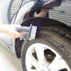 1Pc Car Wheel Rims Tire Washing Handle Brush Auto Cleaning Tool Carpet Cleaner