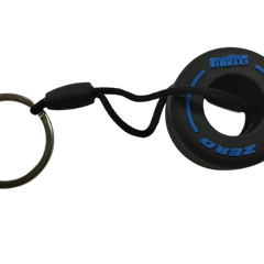 1pc F1 Merchandise Racing Tyre Keychain For  Car / Bike / Home / Office