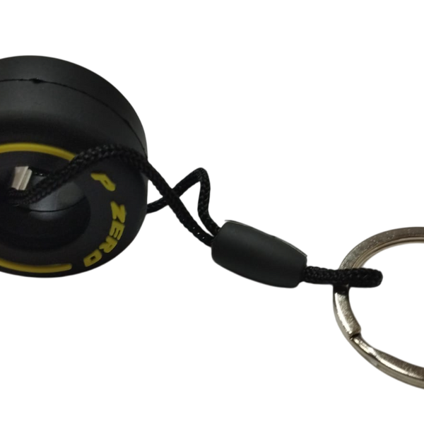 1pc F1 Merchandise Racing Tyre Keychain For  Car / Bike / Home / Office