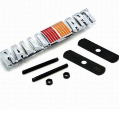 1pc Front Grill RALLIART 3D Car Emblem Tuning Metal Logo Badge