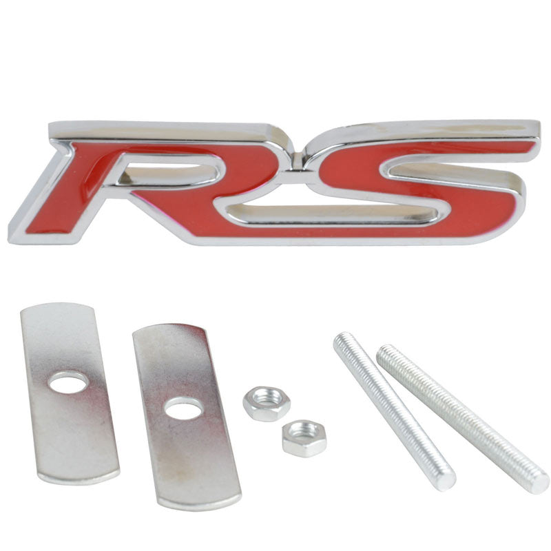 1pc Front Grill RS 3D Car Emblem Tuning Metal Logo Badge