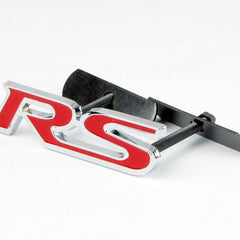 1pc Front Grill RS 3D Car Emblem Tuning Metal Logo Badge