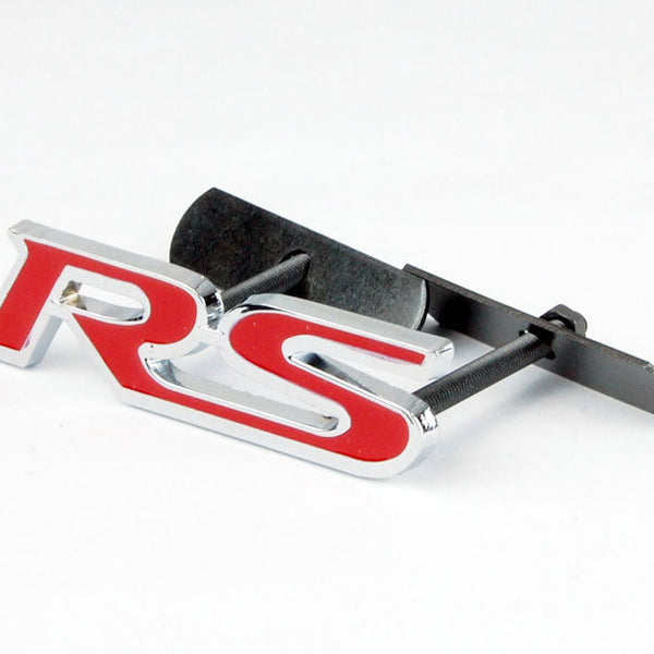 1pc Front Grill RS 3D Car Emblem Tuning Metal Logo Badge