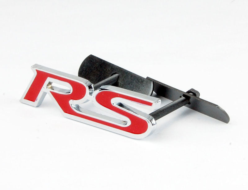 1pc Front Grill RS 3D Car Emblem Tuning Metal Logo Badge