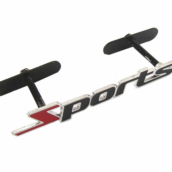 1pc Front Grill SPORTS 3D Car Emblem Tuning Metal Logo Badge