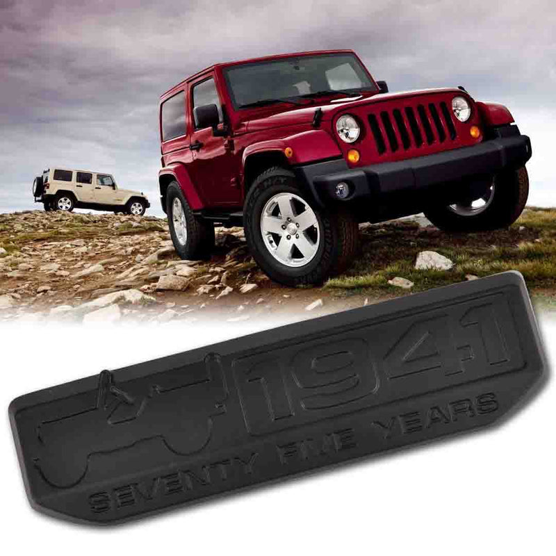 1pc Jeep Black 