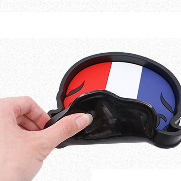 1pc Mix Design Car Dashboard Skull Skeleton Non Anti Slip Skid Mat Pad