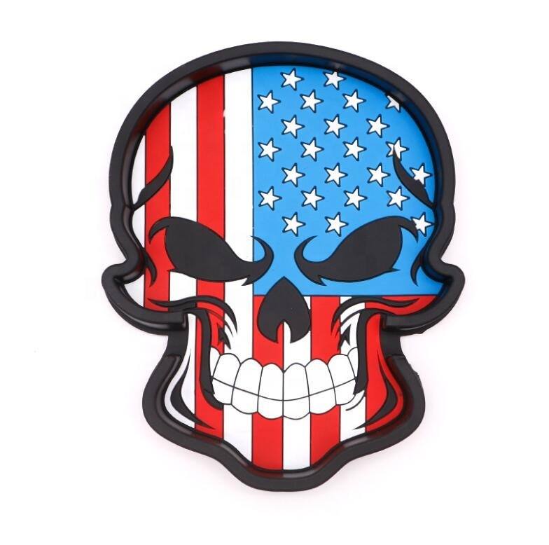 1pc Mix Design Car Dashboard Skull Skeleton Non Anti Slip Skid Mat Pad