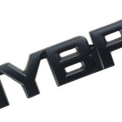 1pcs Black Blue Hybrid 3D Metal Car Sticker Emblem Badge Car Bike Decorative