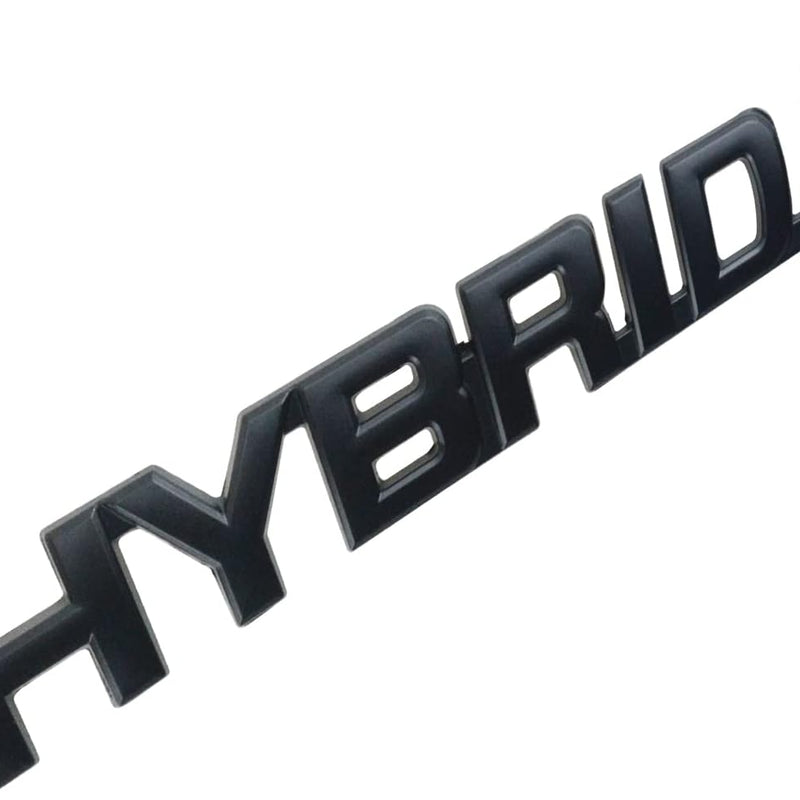 1pcs Black Blue Hybrid 3D Metal Car Sticker Emblem Badge Car Bike Decorative