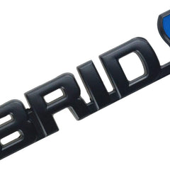 1pcs Black Blue Hybrid 3D Metal Car Sticker Emblem Badge Car Bike Decorative