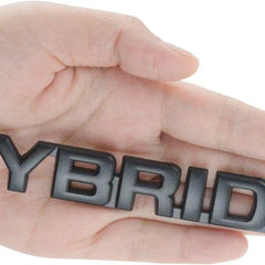 1pcs Black Blue Hybrid 3D Metal Car Sticker Emblem Badge Car Bike Decorative