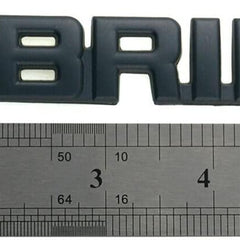 1pcs Black Blue Hybrid 3D Metal Car Sticker Emblem Badge Car Bike Decorative