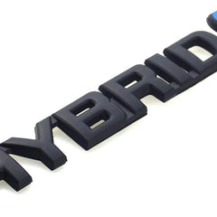 1pcs Black Blue Hybrid 3D Metal Car Sticker Emblem Badge Car Bike Decorative