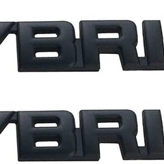 1pcs Black Blue Hybrid 3D Metal Car Sticker Emblem Badge Car Bike Decorative