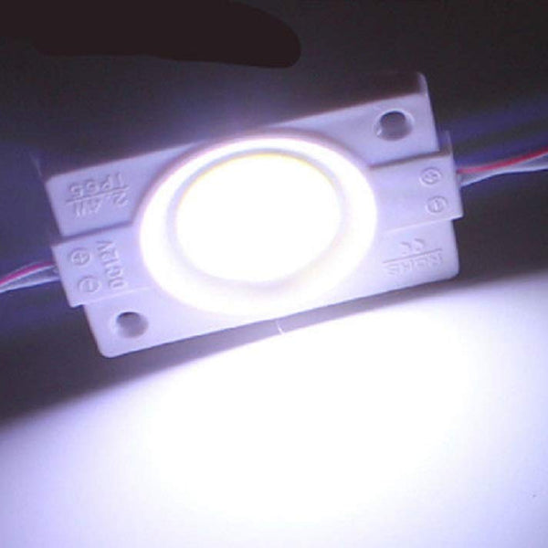 2pcs 2.4W White Cob Led Festoon Interior Car Dome Light 12V