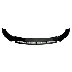 2022 Black New 3pcs Car Universal Front Bumper Spoiler Lip Chin Up Body Kit Splitter