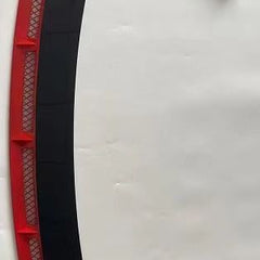 2022 Black Red New 3pcs Car Universal Front Bumper Spoiler Lip Chin Up Body Kit Splitter