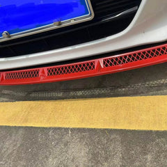 2022 Black Red New 3pcs Car Universal Front Bumper Spoiler Lip Chin Up Body Kit Splitter