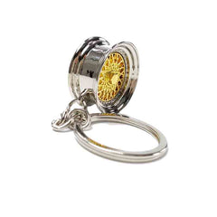 2025 New Car Tuning Wheel Rim Metal Zinc Alloy Key Chain Keyring Pendent