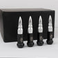 20pcs 12x1.25 / 1.5 Forged Steel Lug Nuts Extended Bullet Design 89mm True Spike
