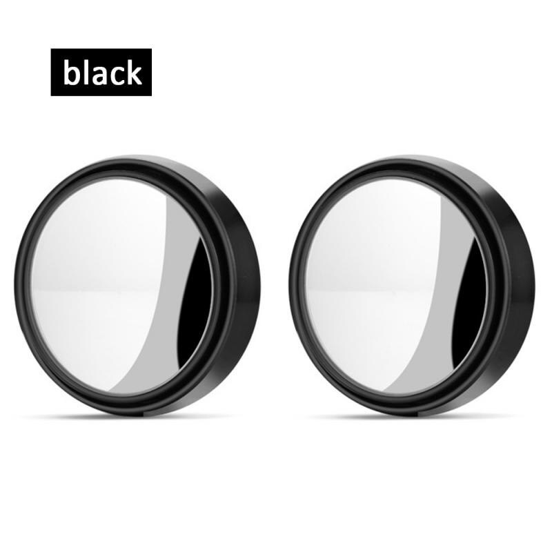 20pcs Car Small Round Mirror 360 Degree Blind Spot Mirror Wide Angle Convex Mirror Side Blind Spot Rear View Parking Mirror