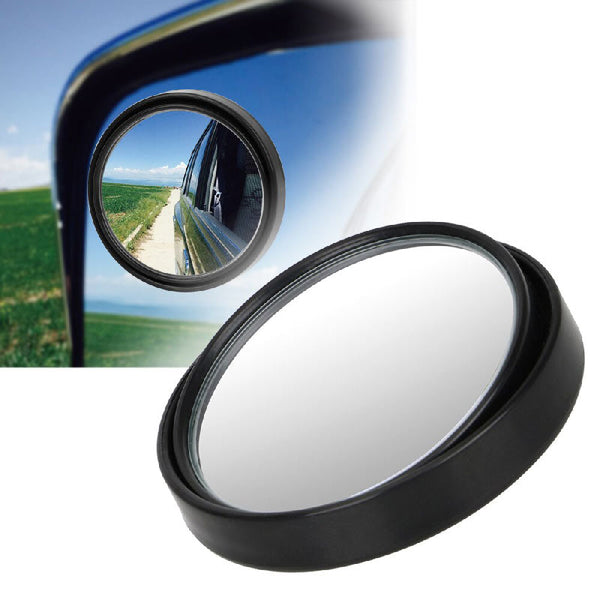 20pcs Car Small Round Mirror 360 Degree Blind Spot Mirror Wide Angle Convex Mirror Side Blind Spot Rear View Parking Mirror