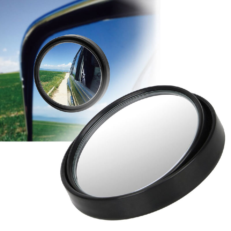 20pcs Car Small Round Mirror 360 Degree Blind Spot Mirror Wide Angle Convex Mirror Side Blind Spot Rear View Parking Mirror
