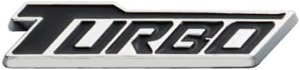 Car 3D One TURBO Logo Aluminium Alloy Metal Emblem Badge Sticker Decal