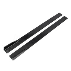 2.2m Universal Side Skirt Extensions Car Side Skirts Winglet Splitters Lip For All Cars (Set Of 6pcs)
