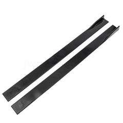 2.2m Universal Side Skirt Extensions Car Side Skirts Winglet Splitters Lip For All Cars (Set Of 6pcs)