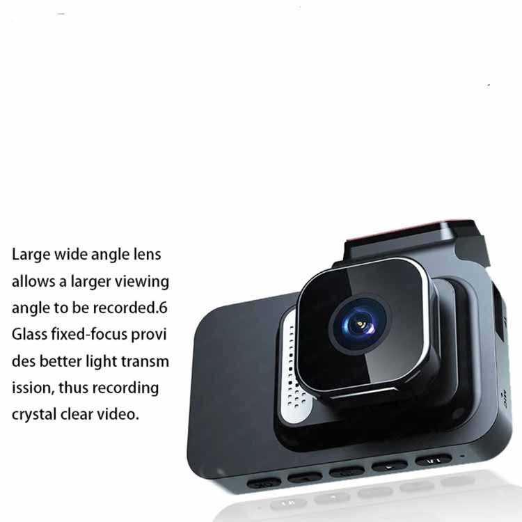 2.5k Night Vision Dual Channel Car Dash Cam with Wide Angle View|G-Sensor|WiFi|App Playback & Share,|Emergency Recording