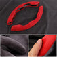 2pcs Universal ABS Style Car Steering Wheel Booster Cover Non-Slip Left & Right Side-Red