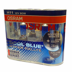 OSRAM H11 Cool Blue Hyper Rallye 12V 80W - Pair Of 2