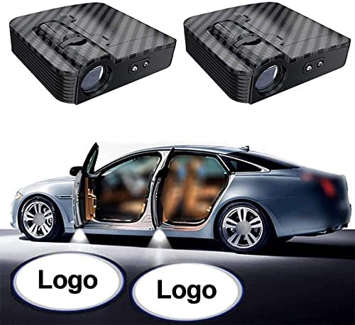 Wireless No Drill Type Car Door Welcome Courtesy Led Projection Ghost Shadow Light Laser