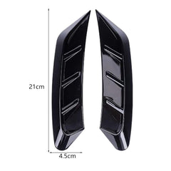 2pcs Car Fender Headlight Eyebrow Decorative Tail Lights