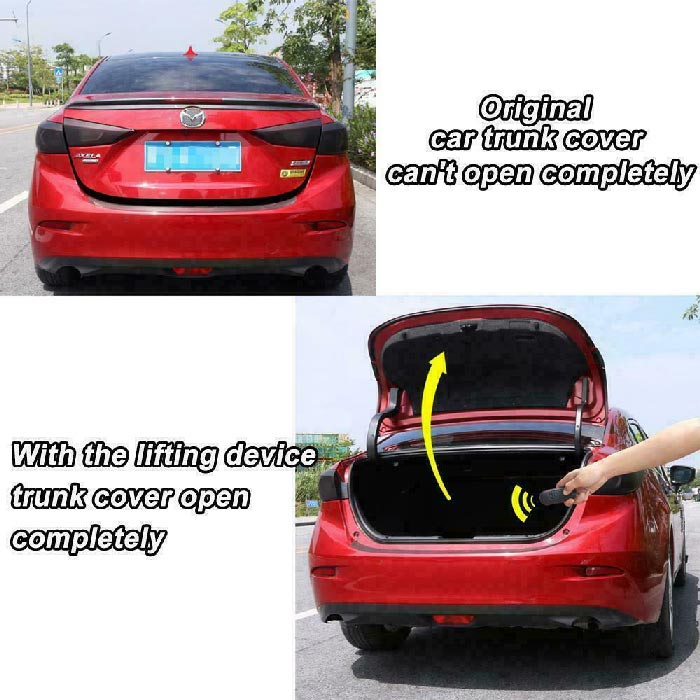 2pcs Car Trunk Boot Lid Lifting Device Spring Auto Trunk Automatic Lifting Spring