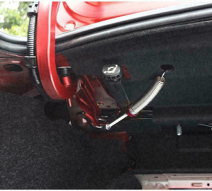 2pcs Car Trunk Boot Lid Lifting Device Spring Auto Trunk Automatic Lifting Spring