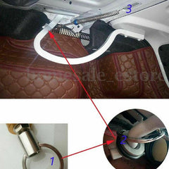 2pcs Car Trunk Boot Lid Lifting Device Spring Auto Trunk Automatic Lifting Spring