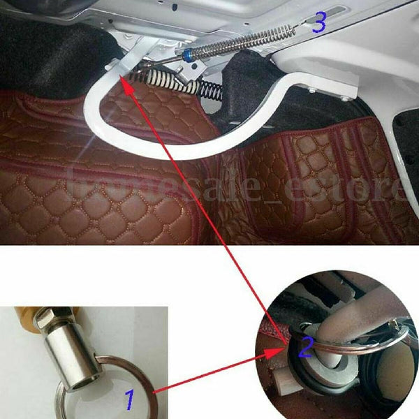 2pcs Car Trunk Boot Lid Lifting Device Spring Auto Trunk Automatic Lifting Spring
