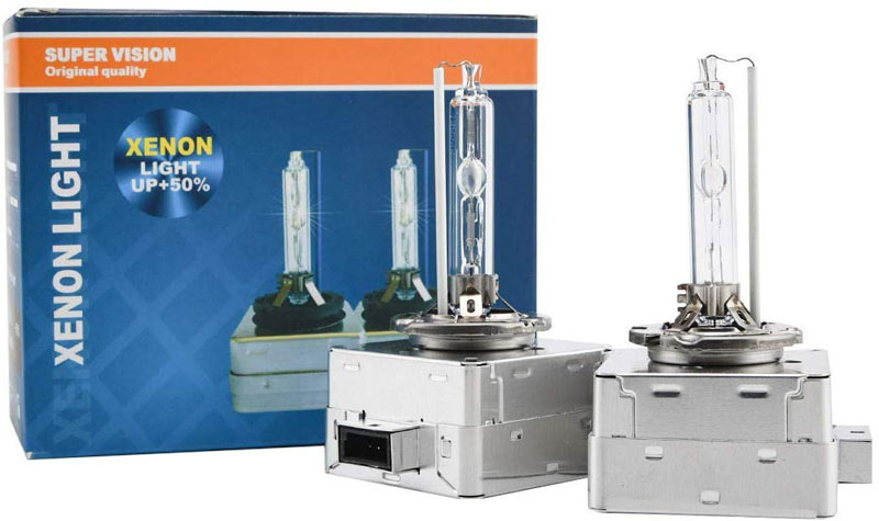 2pcs D1S HID Bulbs 35W 6000K Diamond White Xenon HID Headlight Bulb